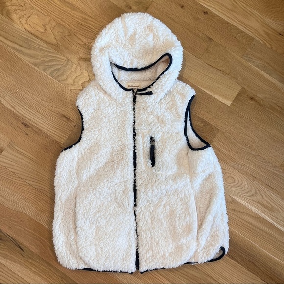 Weatherproof Jackets & Blazers - Original Weatherproof Vintage Sherpa Hooded Vest Size Large